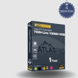 IPTV PRO ATLAS 6 MONTHS SUBSCRIPTION